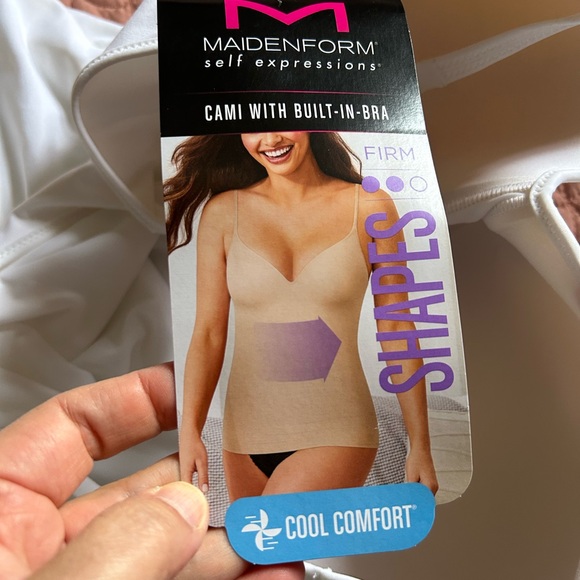 Maidenform Shapewear White Cami 2XL - Picture 4 of 5